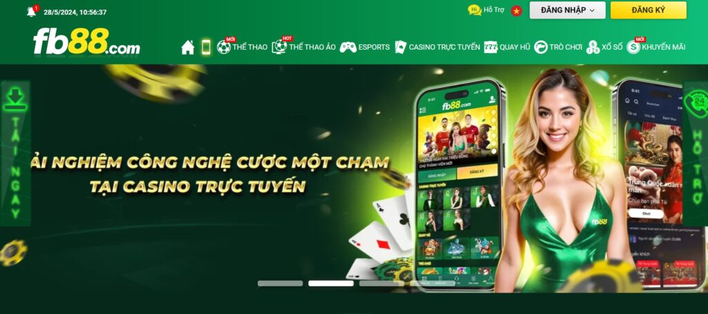 Truy cập FB88 cập nhật link tải app